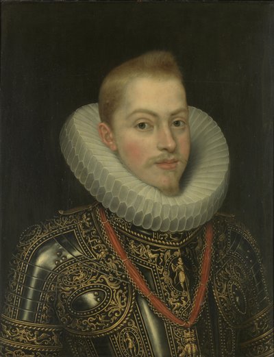 Portrait of Philip III, King of Spain by Frans II Francken